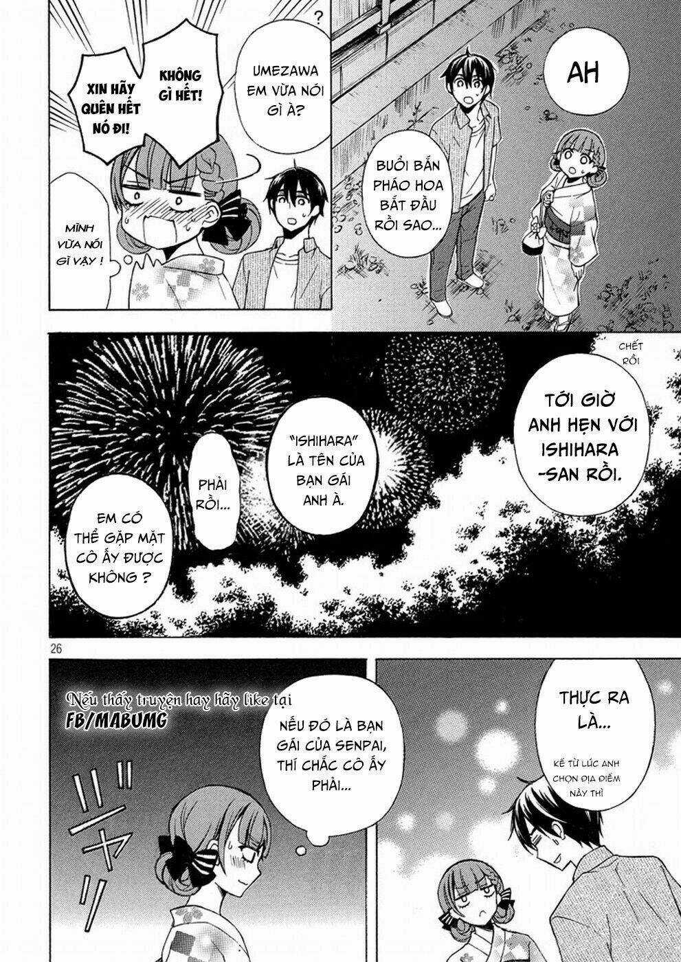 Watari-Kun No Xx Ga Houkai Sunzen Chapter 30 trang 27