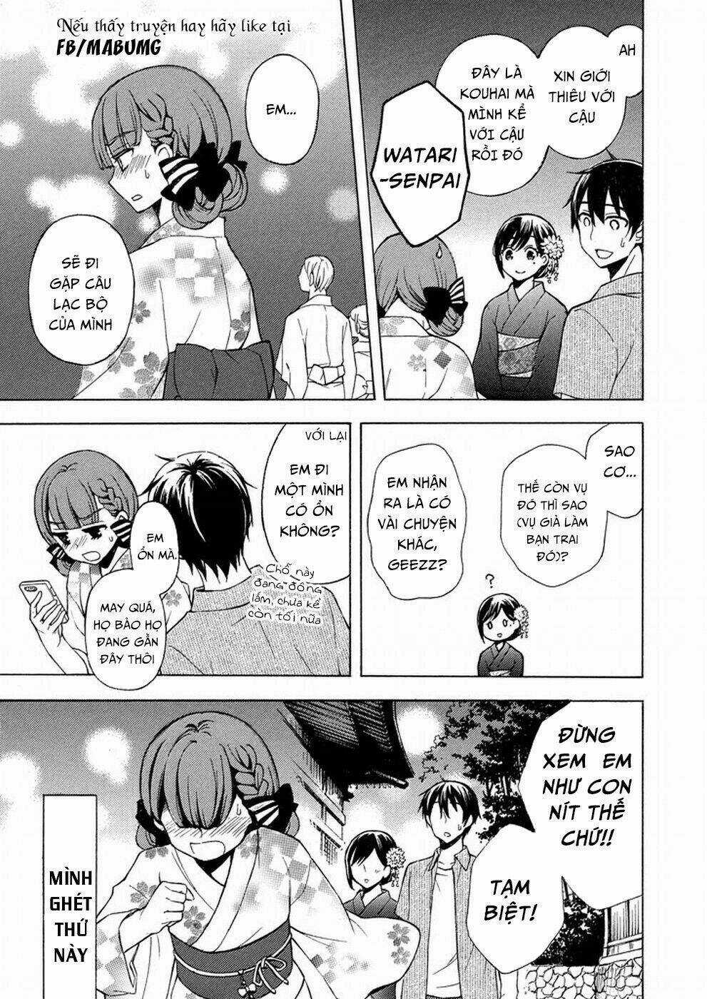 Watari-Kun No Xx Ga Houkai Sunzen Chapter 30 trang 30