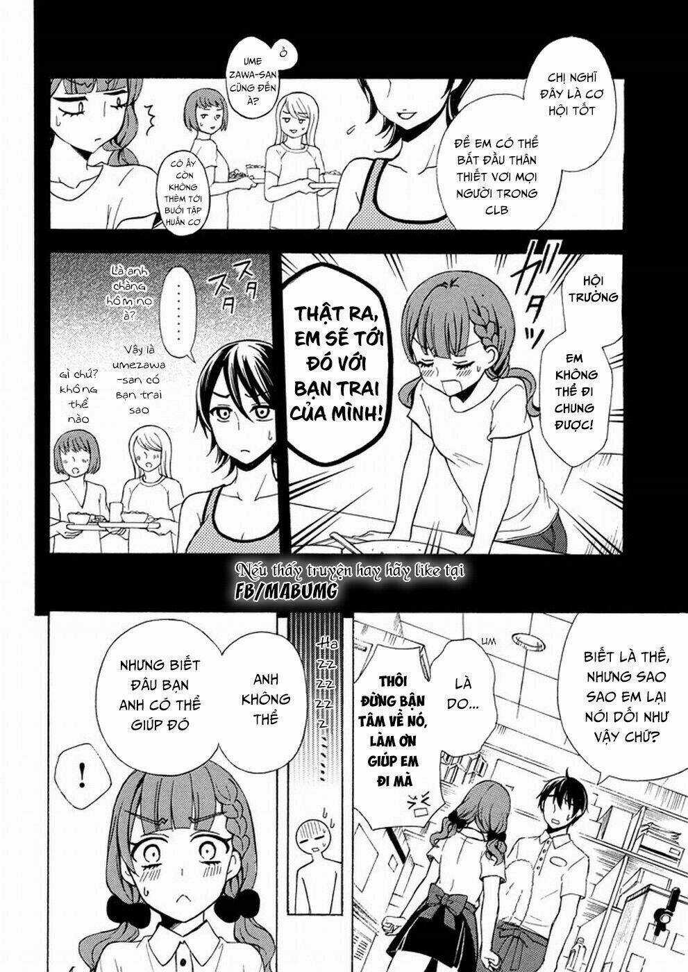 Watari-Kun No Xx Ga Houkai Sunzen Chapter 30 trang 6