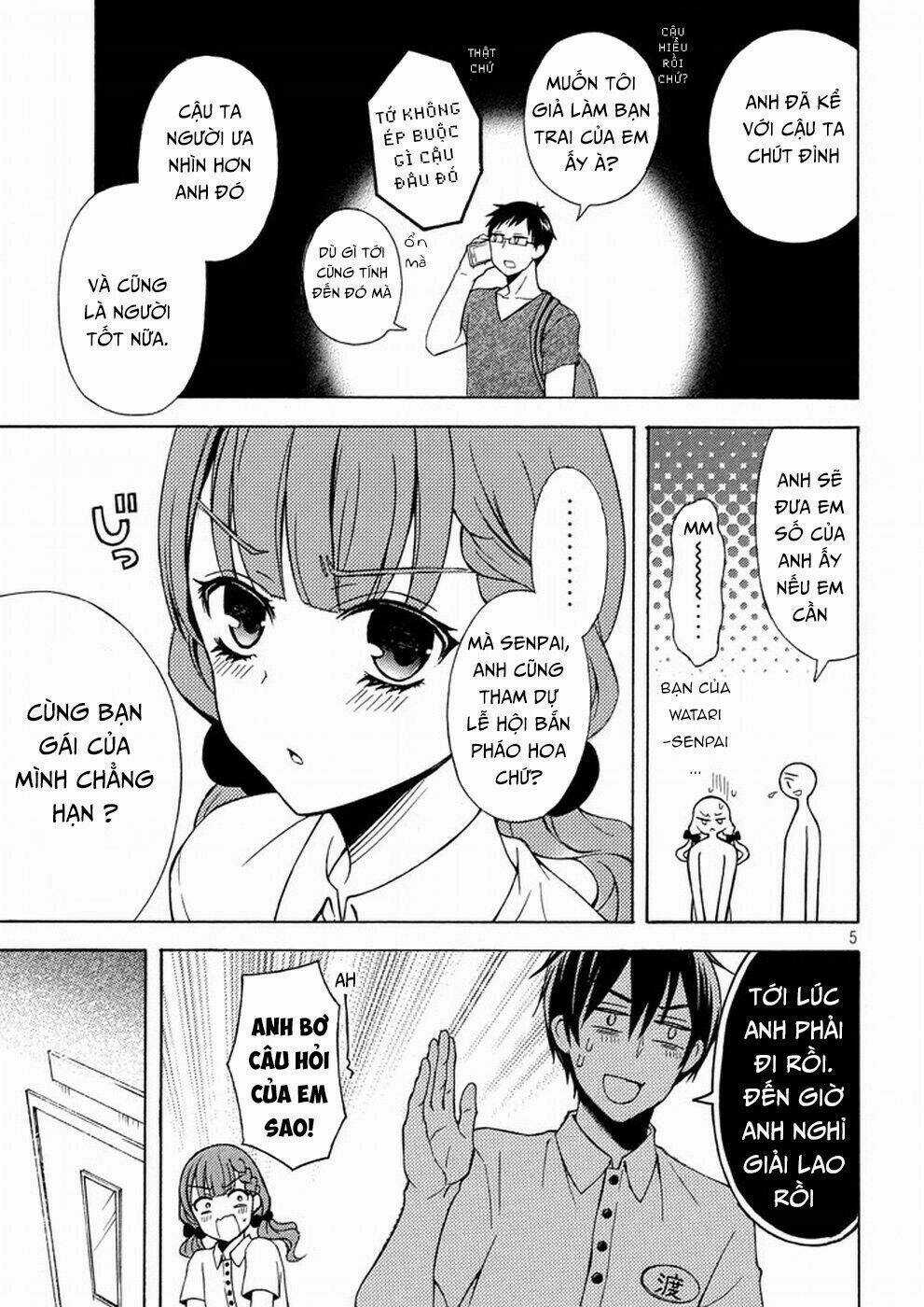 Watari-Kun No Xx Ga Houkai Sunzen Chapter 30 trang 7