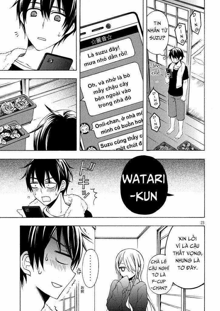 Watari-Kun No Xx Ga Houkai Sunzen Chapter 31 trang 25