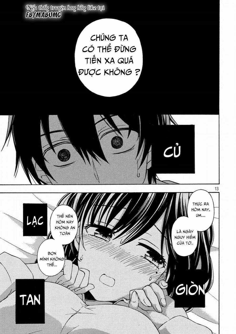 Watari-Kun No Xx Ga Houkai Sunzen Chapter 32 trang 15