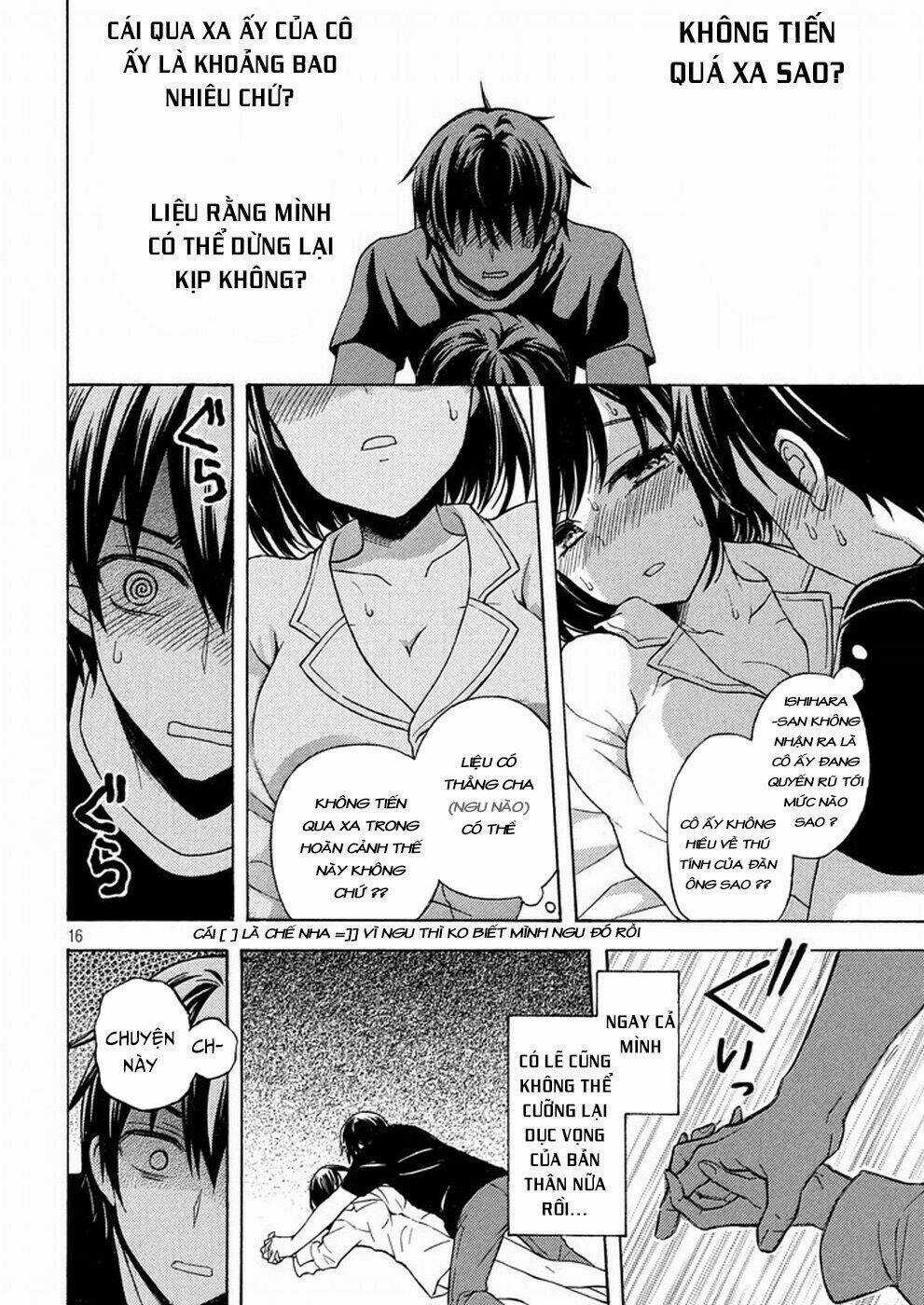 Watari-Kun No Xx Ga Houkai Sunzen Chapter 32 trang 17