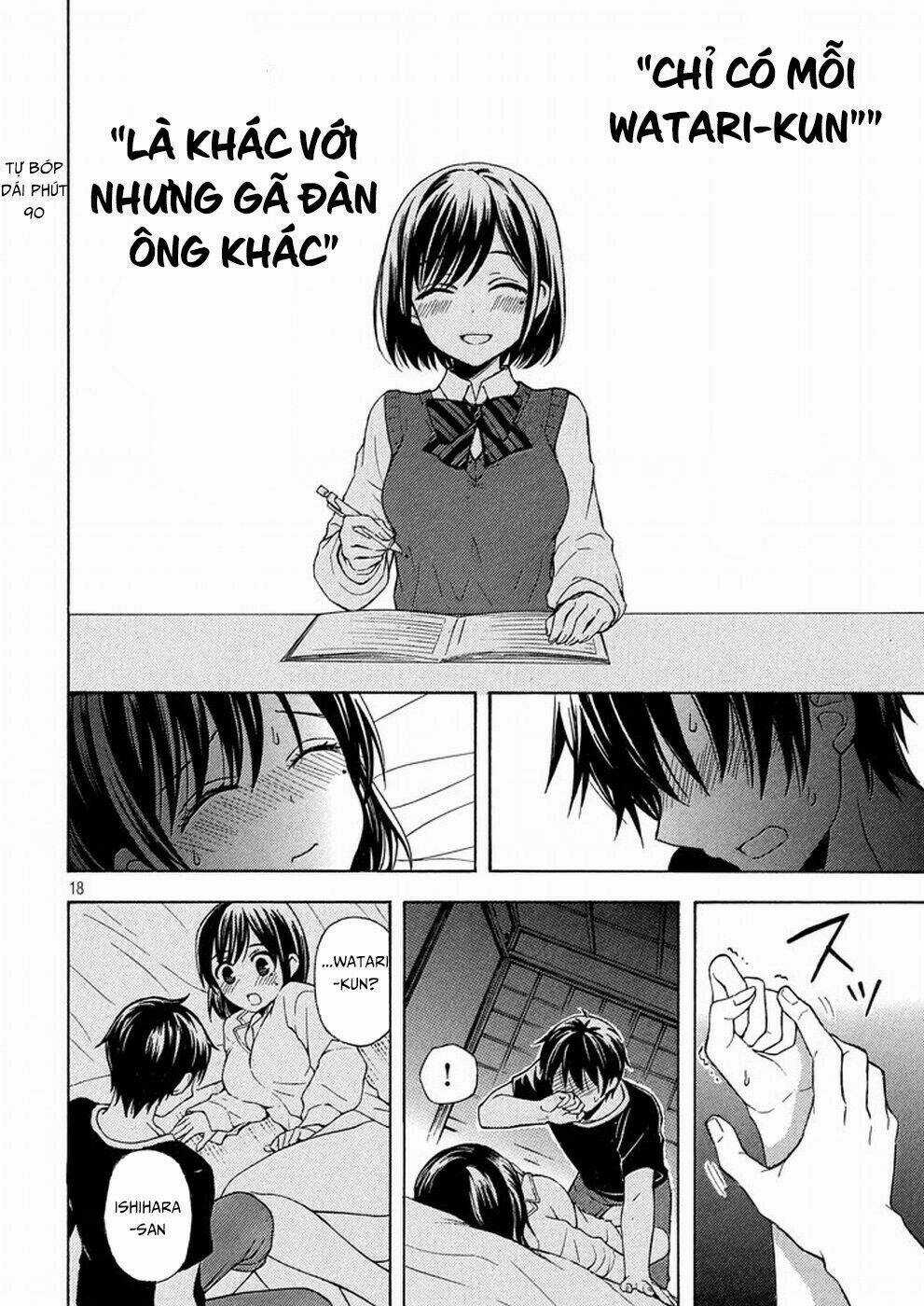 Watari-Kun No Xx Ga Houkai Sunzen Chapter 32 trang 19