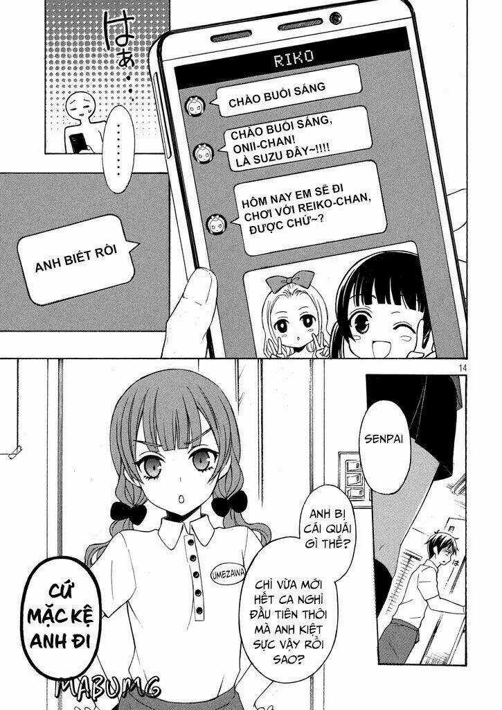 Watari-Kun No Xx Ga Houkai Sunzen Chapter 33 trang 16