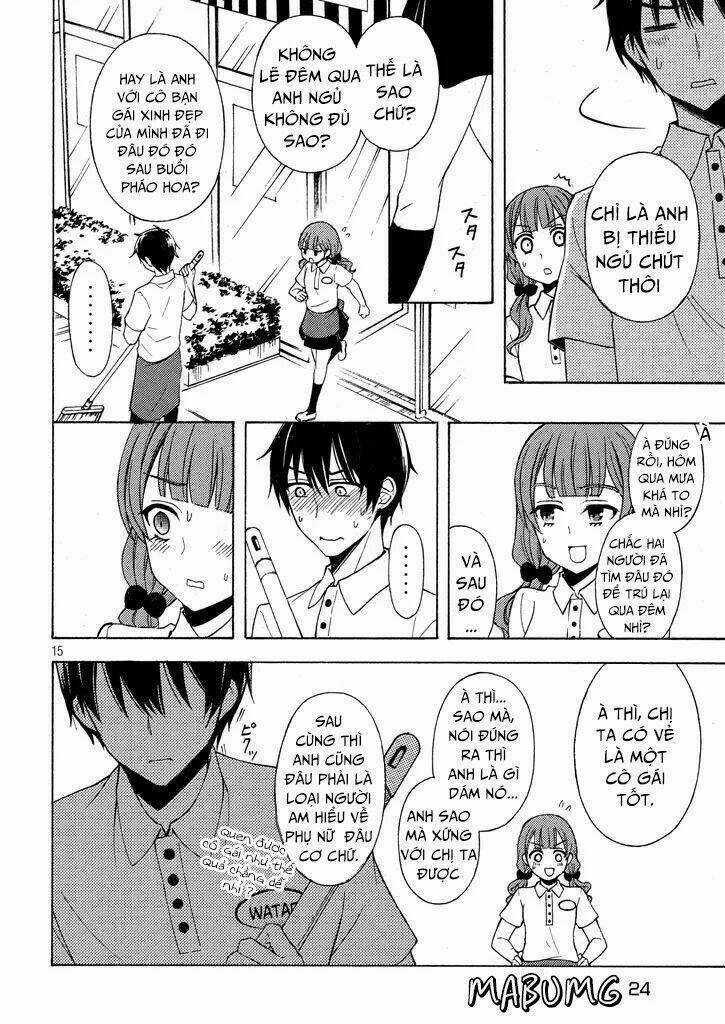 Watari-Kun No Xx Ga Houkai Sunzen Chapter 33 trang 17