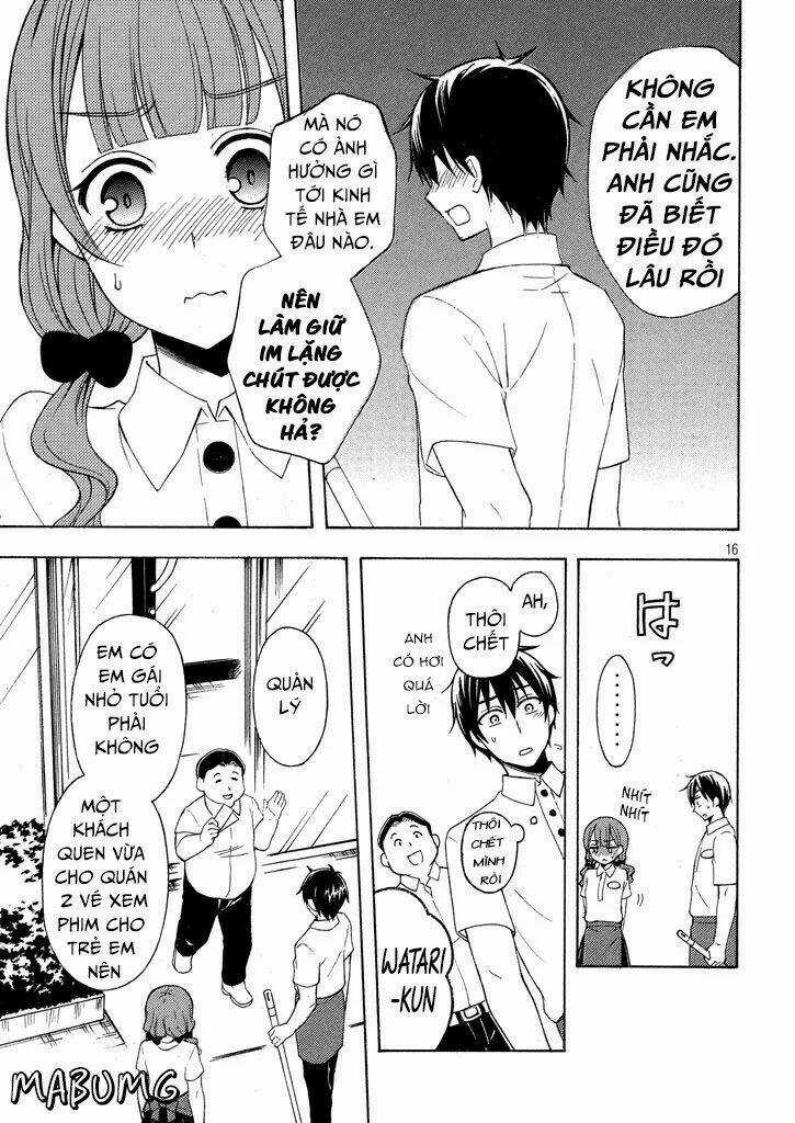 Watari-Kun No Xx Ga Houkai Sunzen Chapter 33 trang 18