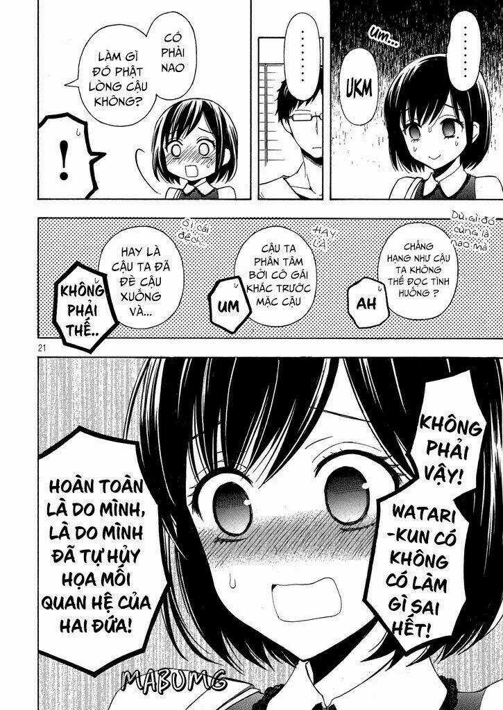 Watari-Kun No Xx Ga Houkai Sunzen Chapter 33 trang 23