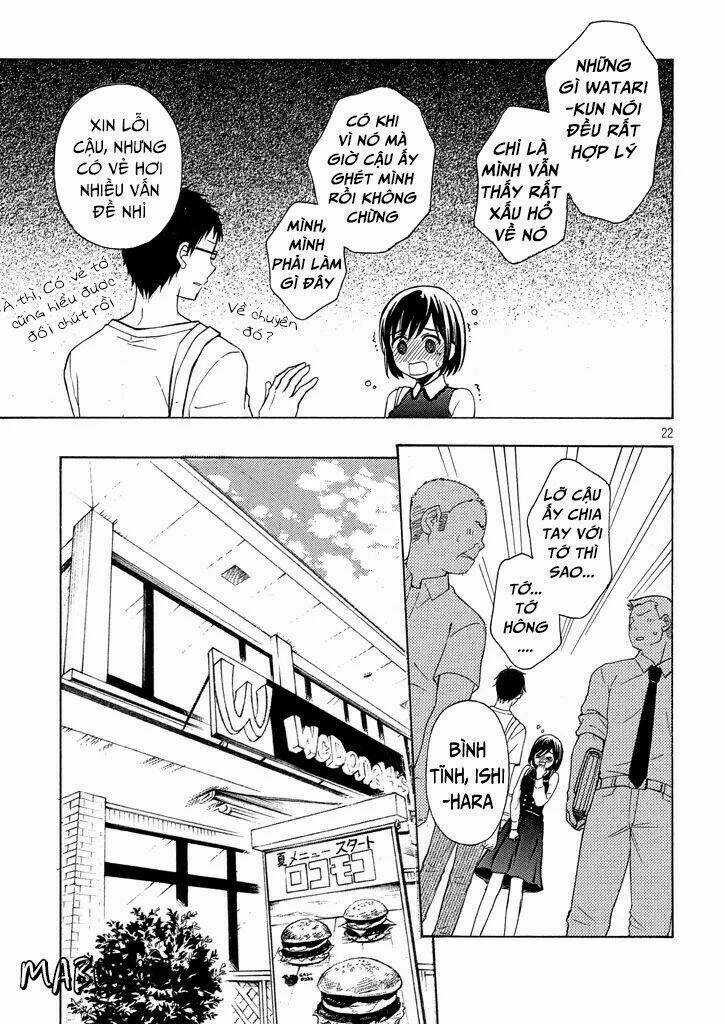 Watari-Kun No Xx Ga Houkai Sunzen Chapter 33 trang 24