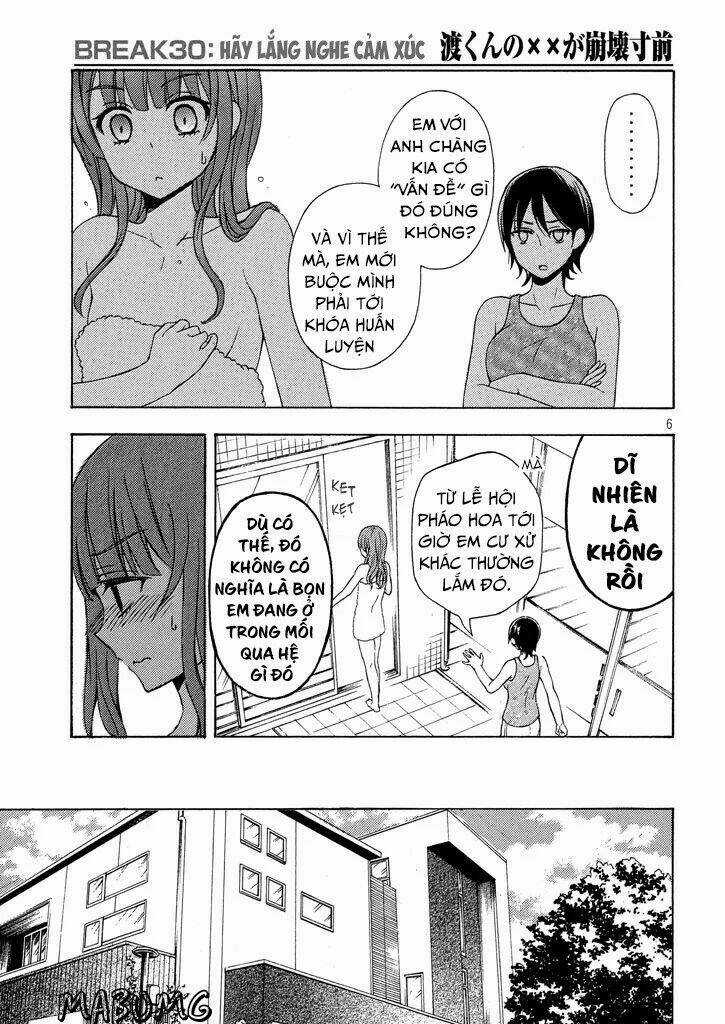 Watari-Kun No Xx Ga Houkai Sunzen Chapter 33 trang 8