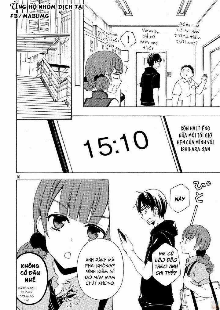 Watari-Kun No Xx Ga Houkai Sunzen Chapter 34 trang 13