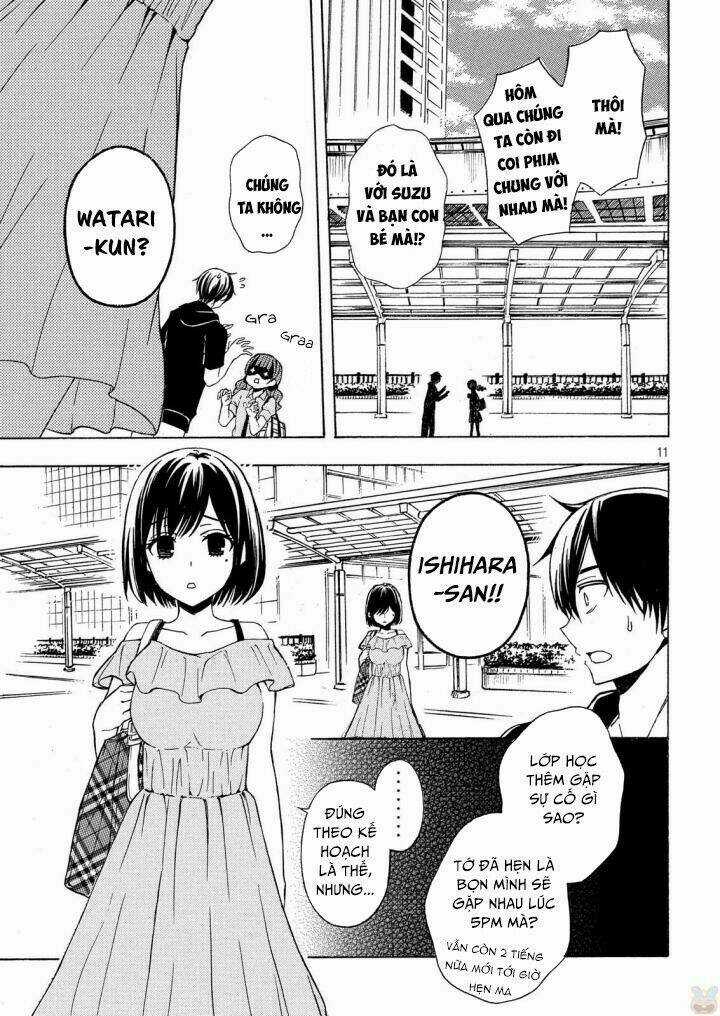 Watari-Kun No Xx Ga Houkai Sunzen Chapter 34 trang 14