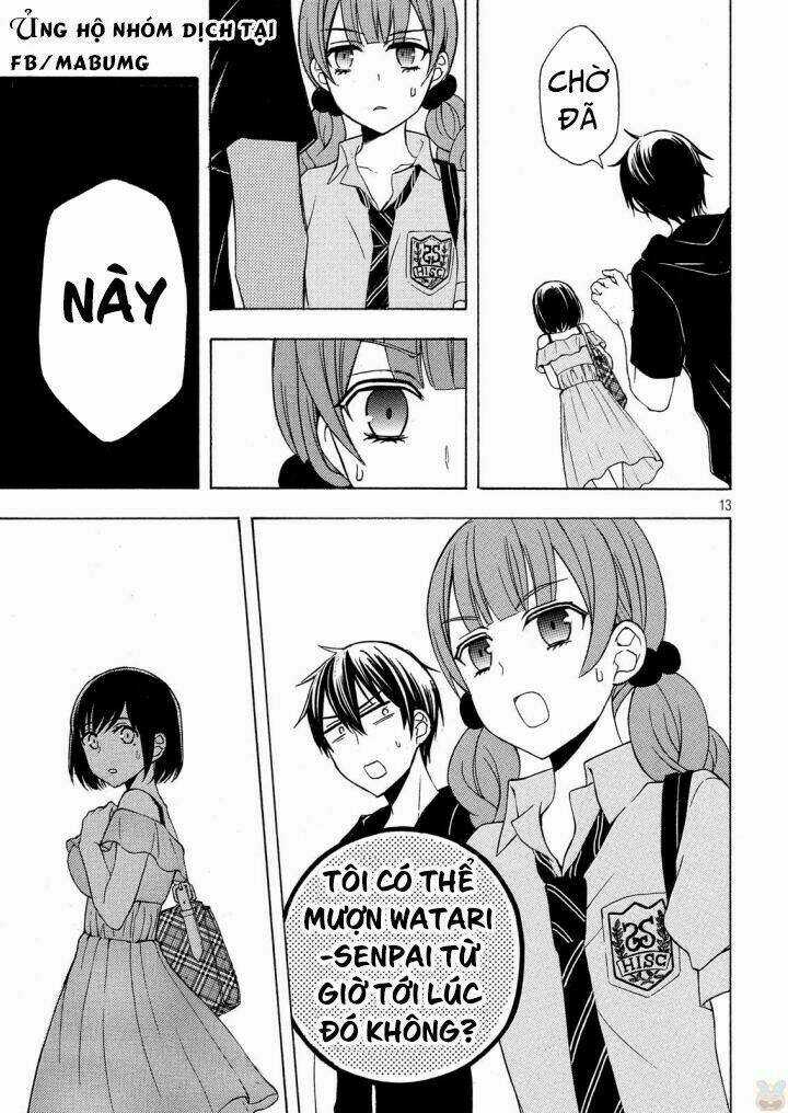 Watari-Kun No Xx Ga Houkai Sunzen Chapter 34 trang 16