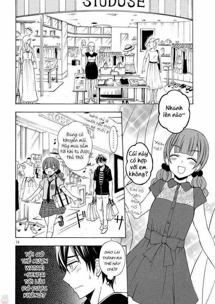 Watari-Kun No Xx Ga Houkai Sunzen Chapter 34 trang 17