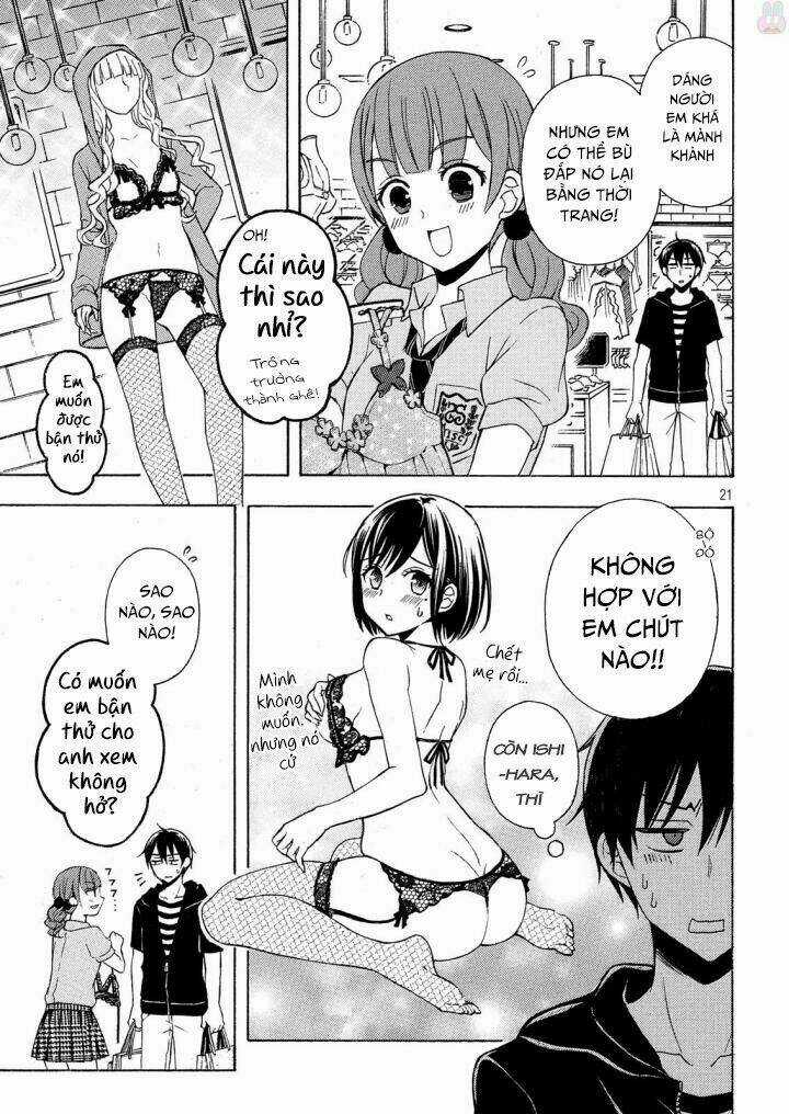 Watari-Kun No Xx Ga Houkai Sunzen Chapter 34 trang 23