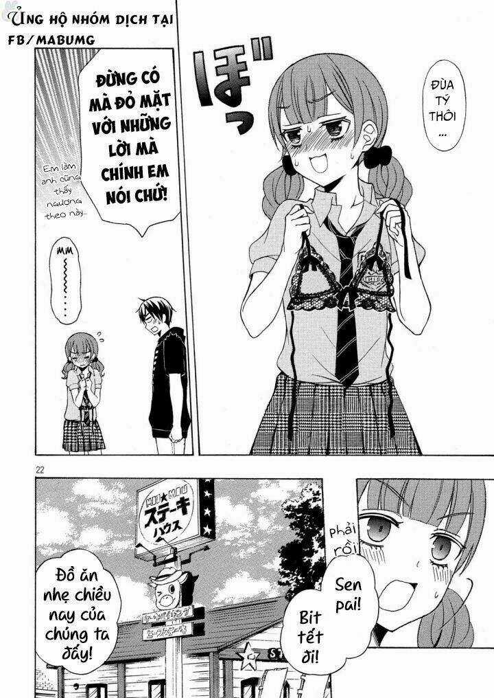 Watari-Kun No Xx Ga Houkai Sunzen Chapter 34 trang 24