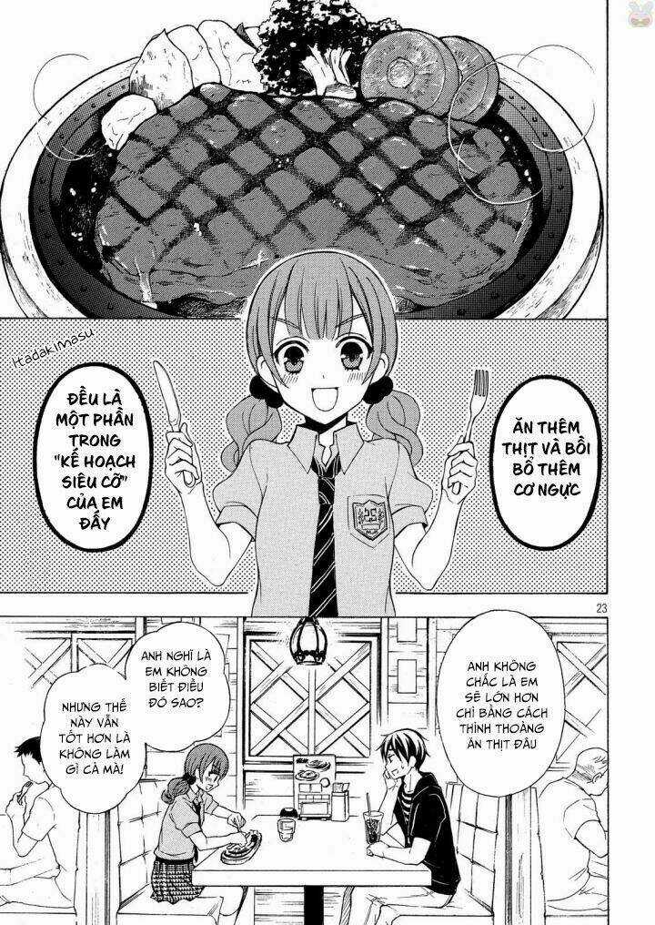 Watari-Kun No Xx Ga Houkai Sunzen Chapter 34 trang 25