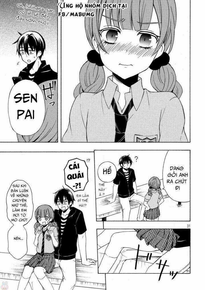 Watari-Kun No Xx Ga Houkai Sunzen Chapter 34 trang 33