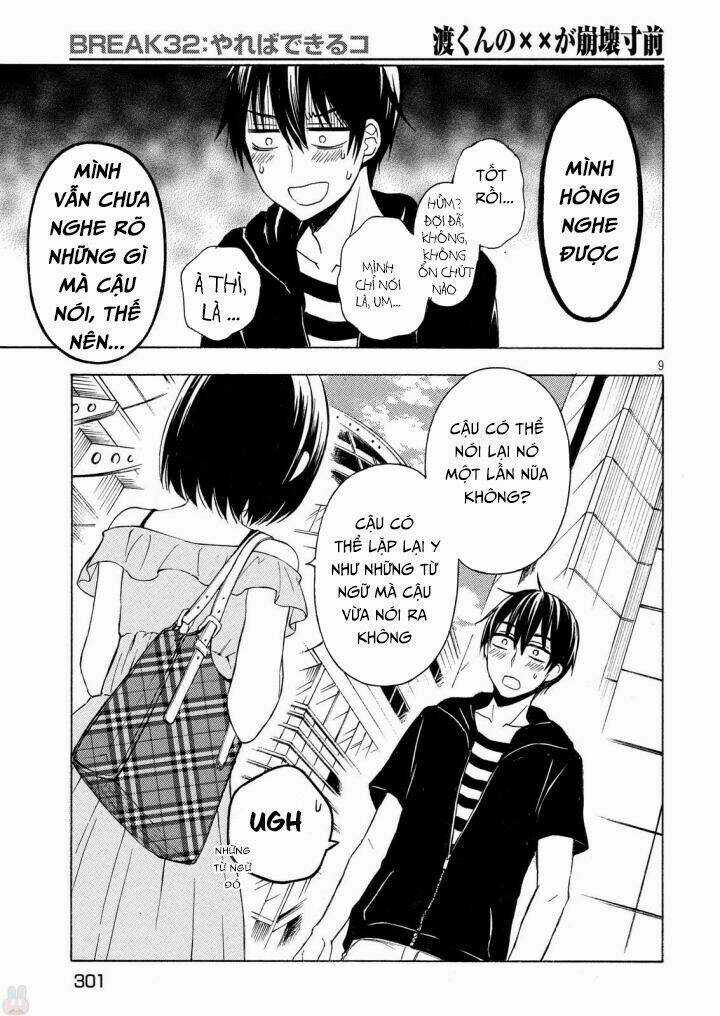 Watari-Kun No Xx Ga Houkai Sunzen Chapter 35 trang 10