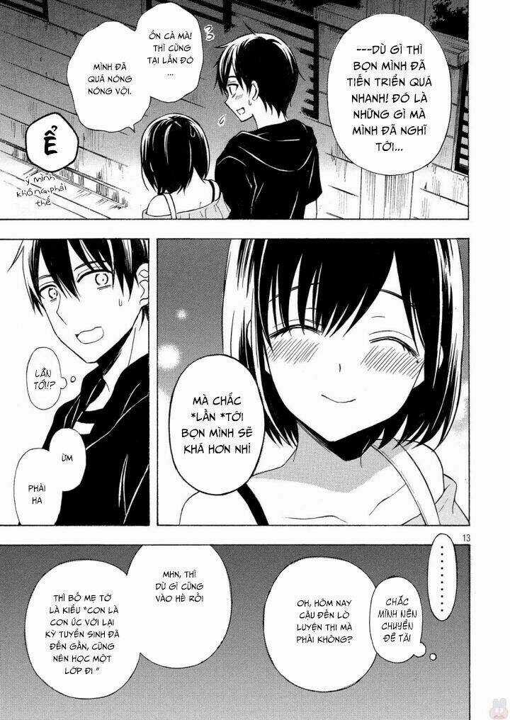 Watari-Kun No Xx Ga Houkai Sunzen Chapter 35 trang 14