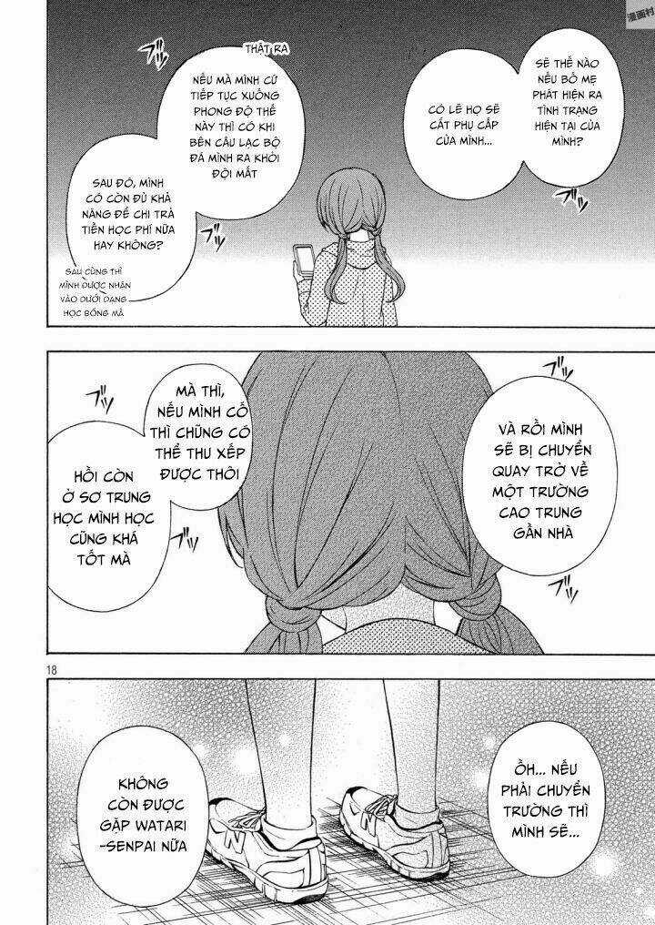 Watari-Kun No Xx Ga Houkai Sunzen Chapter 35 trang 19