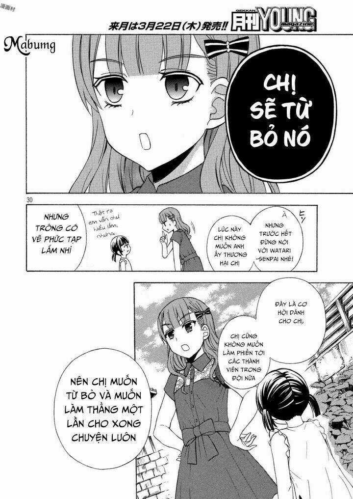 Watari-Kun No Xx Ga Houkai Sunzen Chapter 35 trang 30