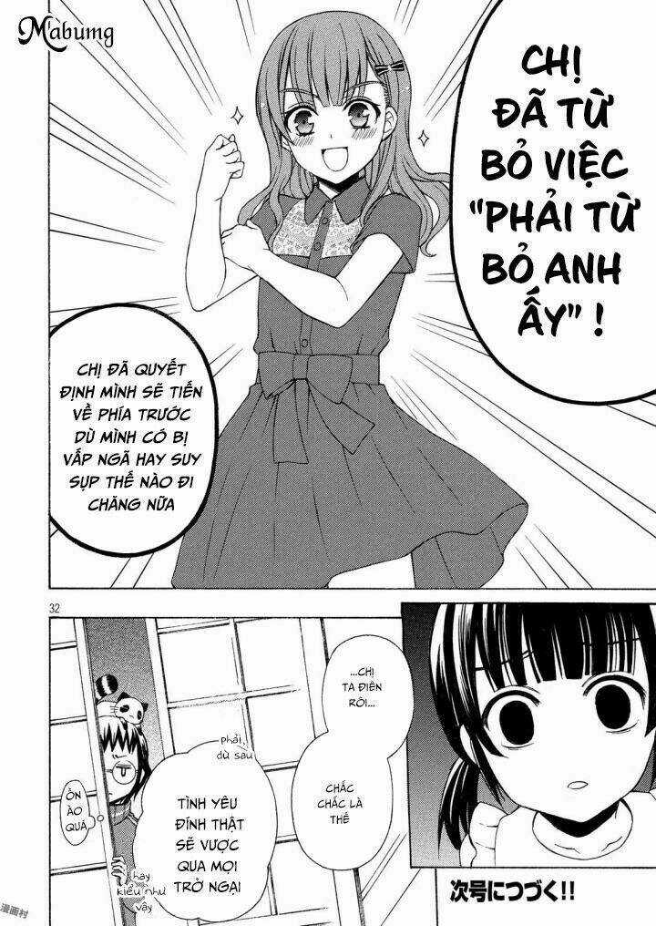 Watari-Kun No Xx Ga Houkai Sunzen Chapter 35 trang 32