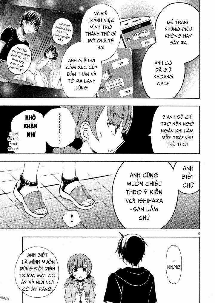 Watari-Kun No Xx Ga Houkai Sunzen Chapter 35 trang 6