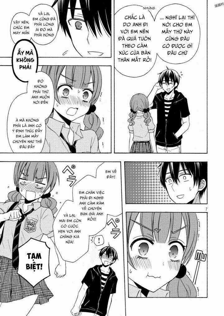 Watari-Kun No Xx Ga Houkai Sunzen Chapter 35 trang 8