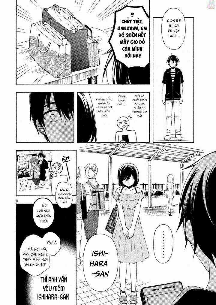 Watari-Kun No Xx Ga Houkai Sunzen Chapter 35 trang 9