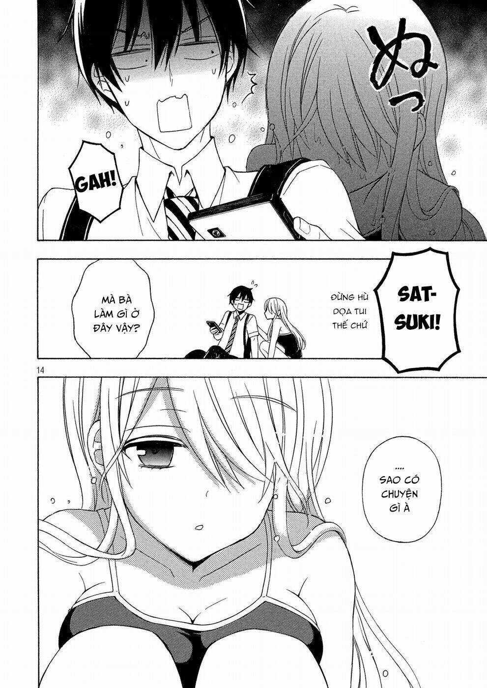 Watari-Kun No Xx Ga Houkai Sunzen Chapter 36 trang 14