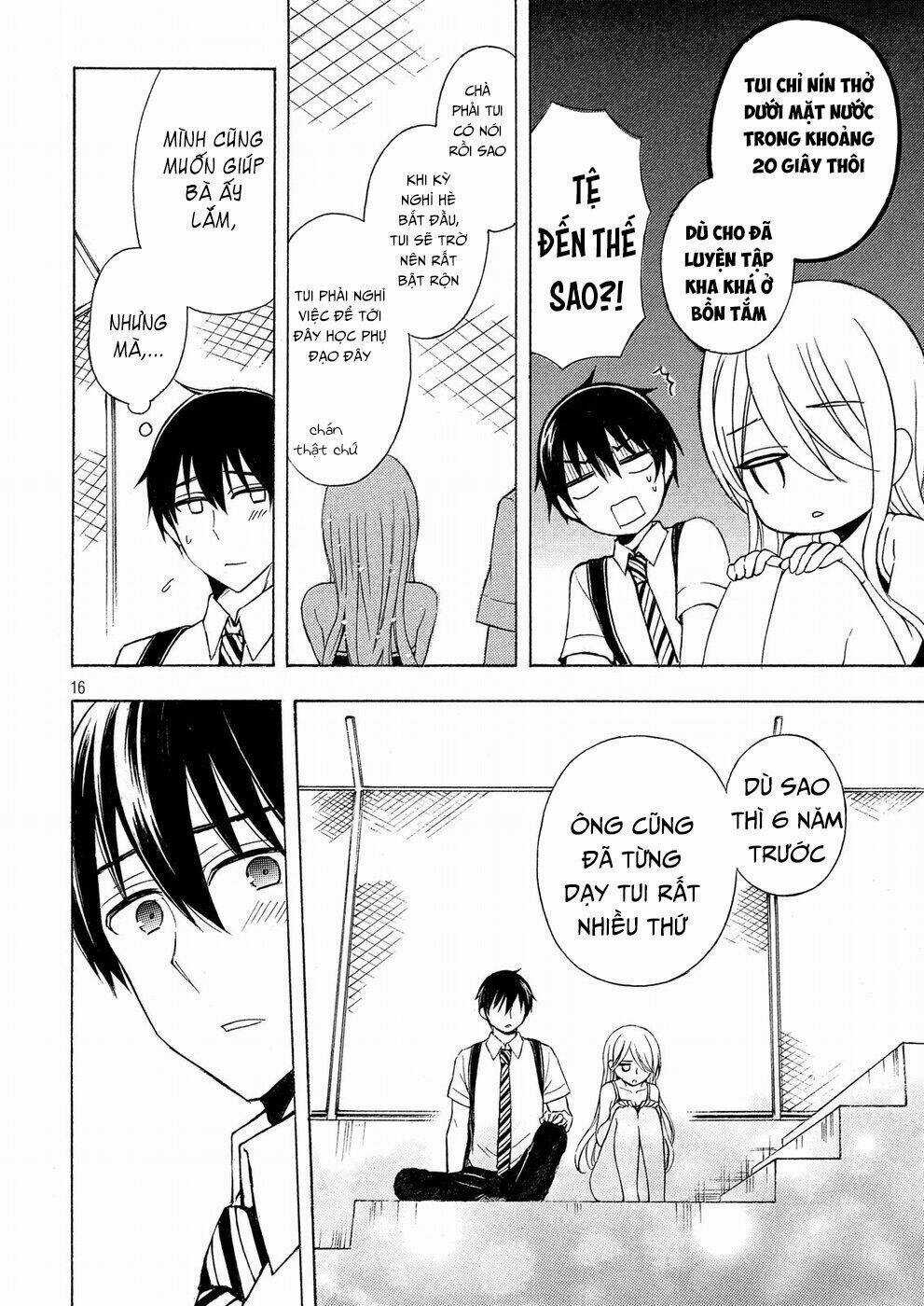 Watari-Kun No Xx Ga Houkai Sunzen Chapter 36 trang 16