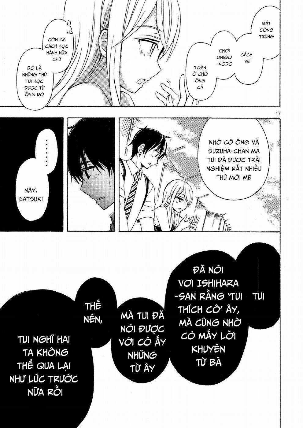 Watari-Kun No Xx Ga Houkai Sunzen Chapter 36 trang 17