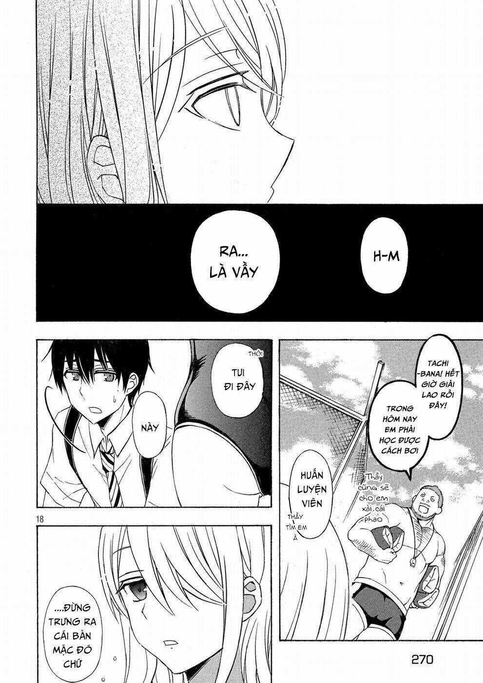 Watari-Kun No Xx Ga Houkai Sunzen Chapter 36 trang 18