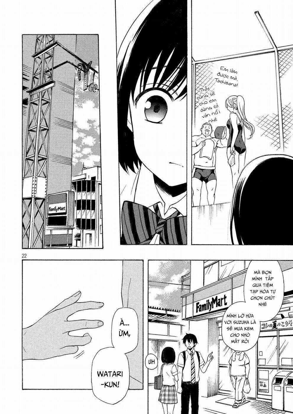 Watari-Kun No Xx Ga Houkai Sunzen Chapter 36 trang 22