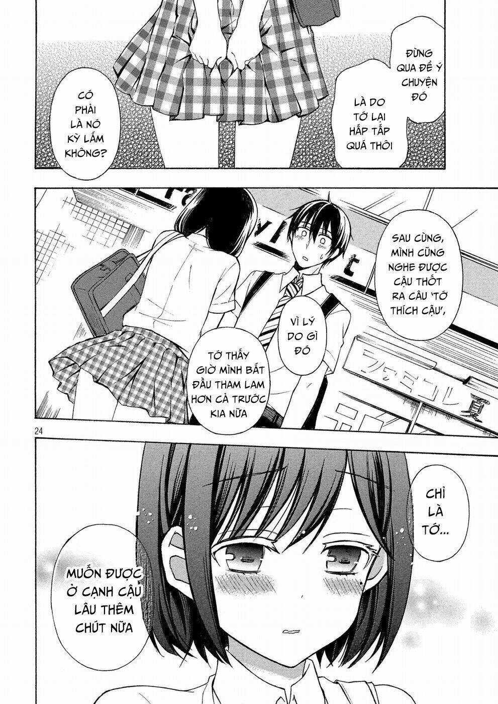 Watari-Kun No Xx Ga Houkai Sunzen Chapter 36 trang 24