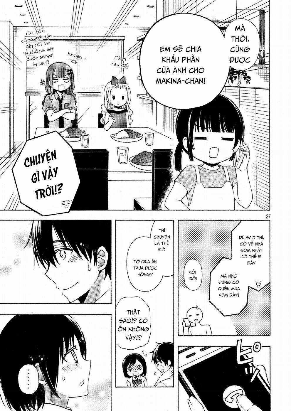 Watari-Kun No Xx Ga Houkai Sunzen Chapter 36 trang 27