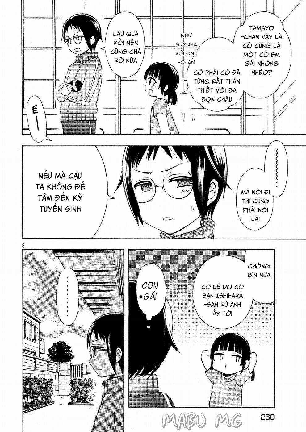 Watari-Kun No Xx Ga Houkai Sunzen Chapter 36 trang 8