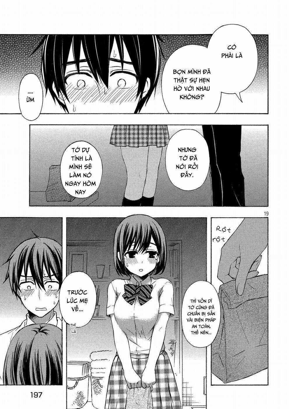 Watari-Kun No Xx Ga Houkai Sunzen Chapter 37 trang 18