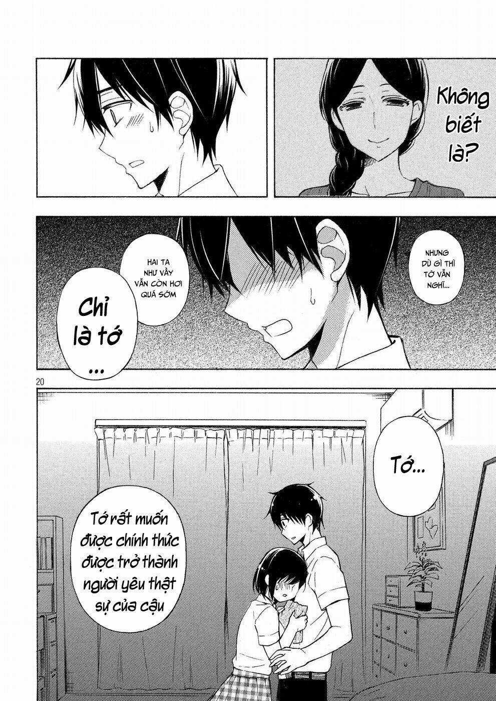 Watari-Kun No Xx Ga Houkai Sunzen Chapter 37 trang 19