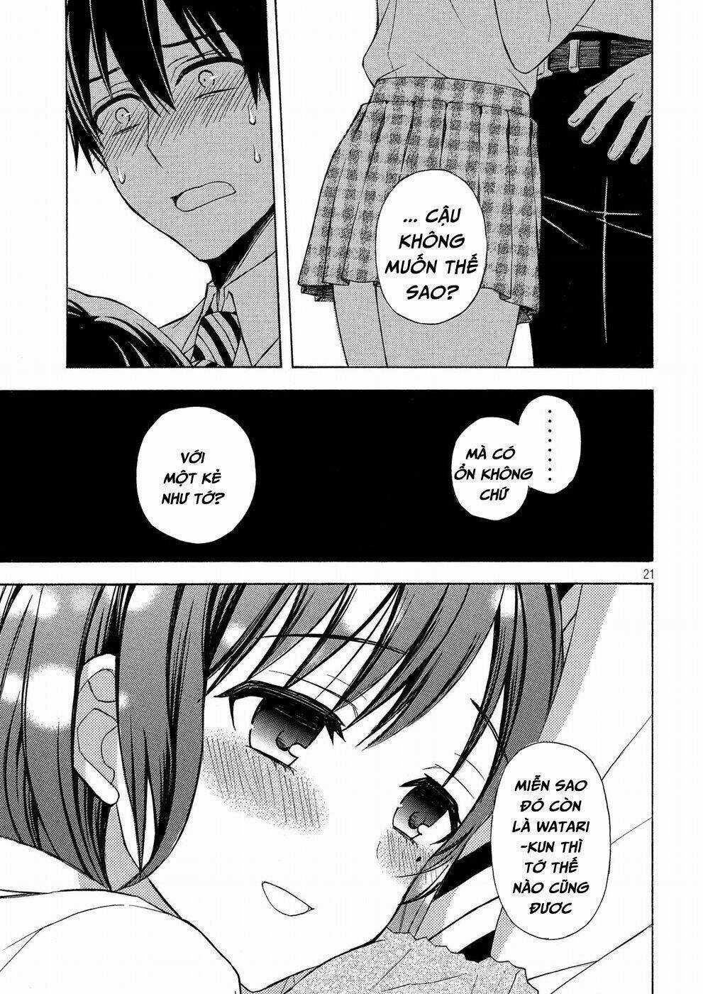 Watari-Kun No Xx Ga Houkai Sunzen Chapter 37 trang 20