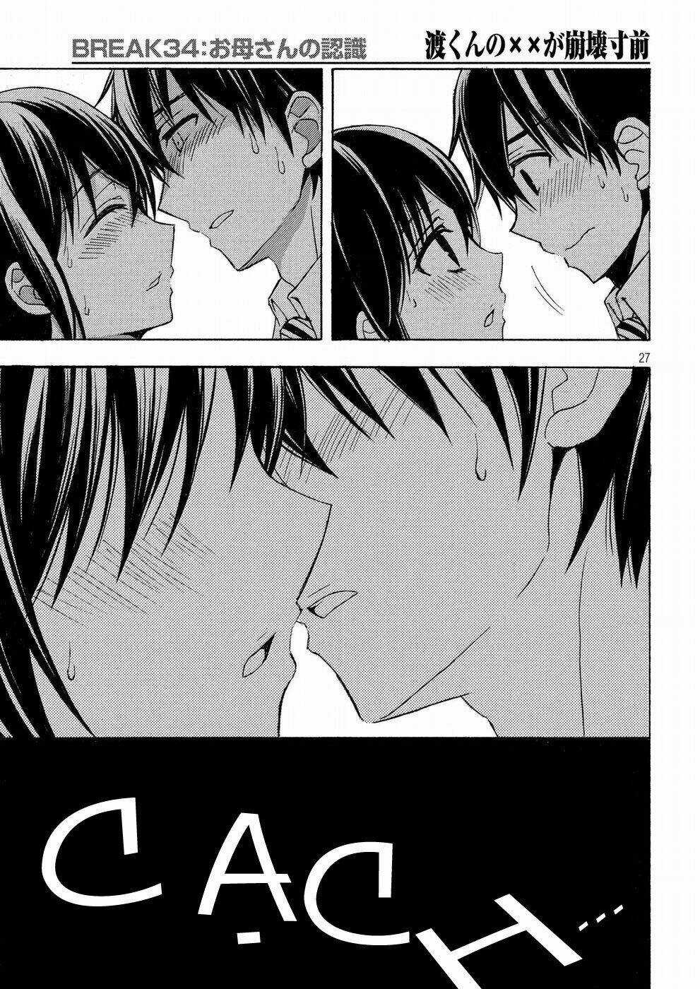 Watari-Kun No Xx Ga Houkai Sunzen Chapter 37 trang 26