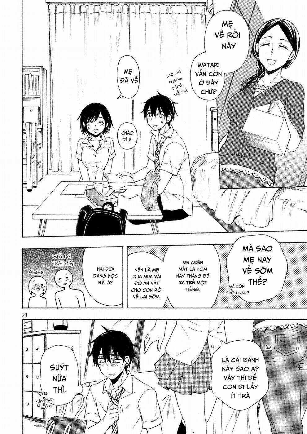 Watari-Kun No Xx Ga Houkai Sunzen Chapter 37 trang 27