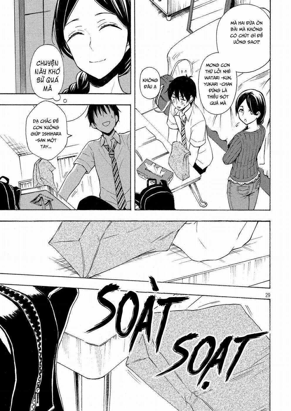 Watari-Kun No Xx Ga Houkai Sunzen Chapter 37 trang 28