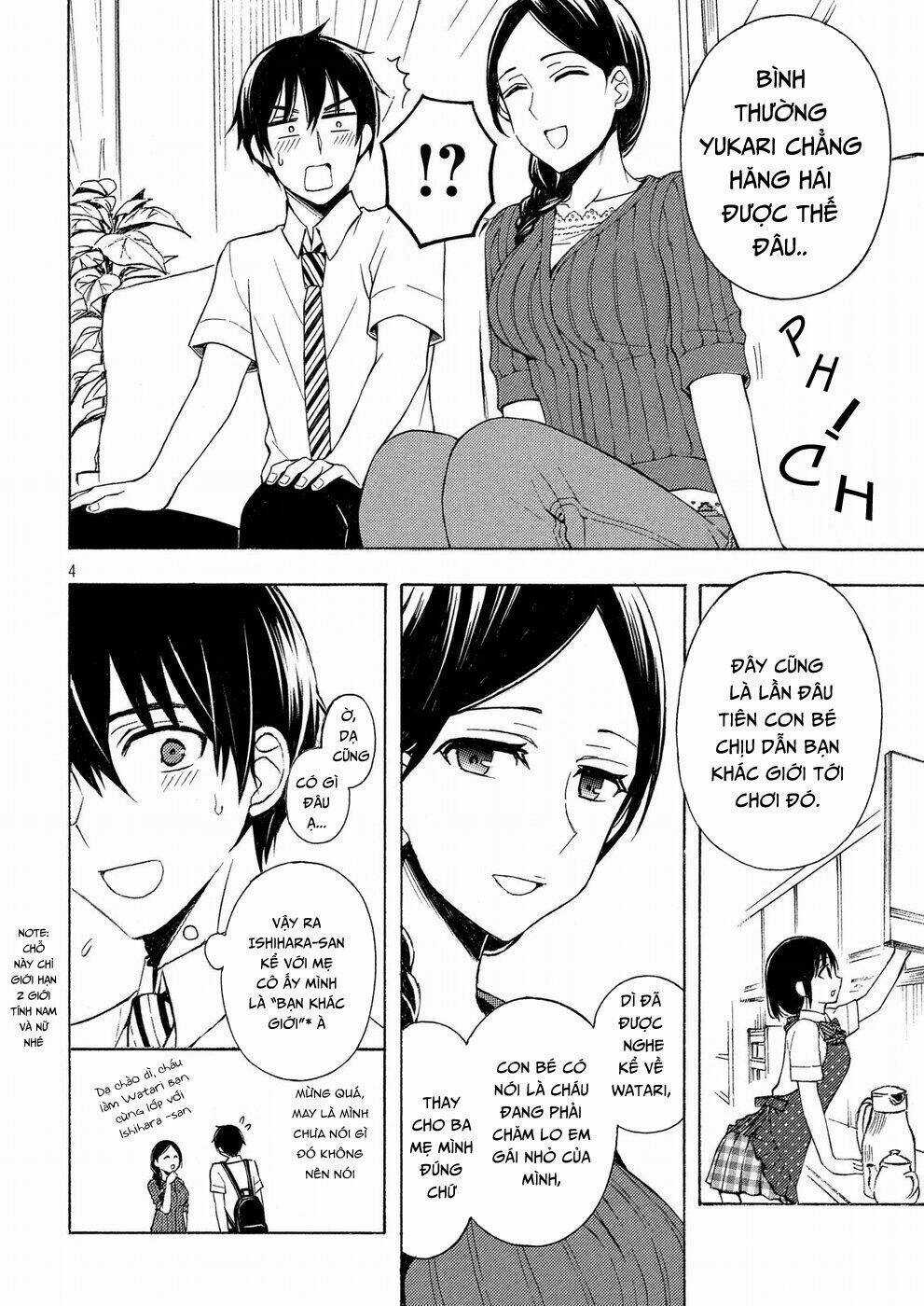 Watari-Kun No Xx Ga Houkai Sunzen Chapter 37 trang 4