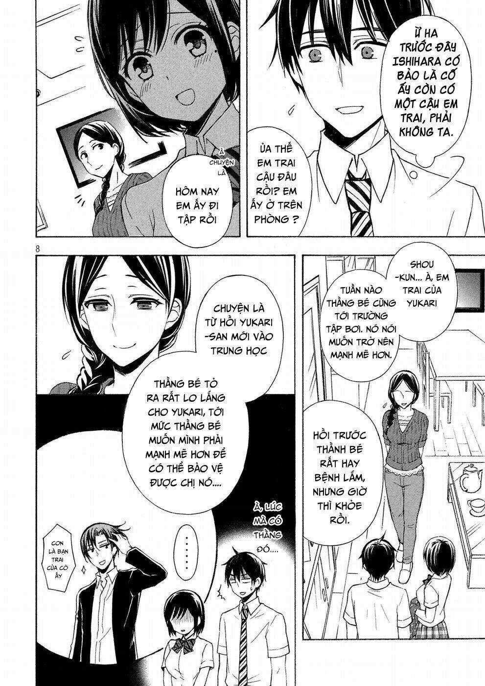 Watari-Kun No Xx Ga Houkai Sunzen Chapter 37 trang 8