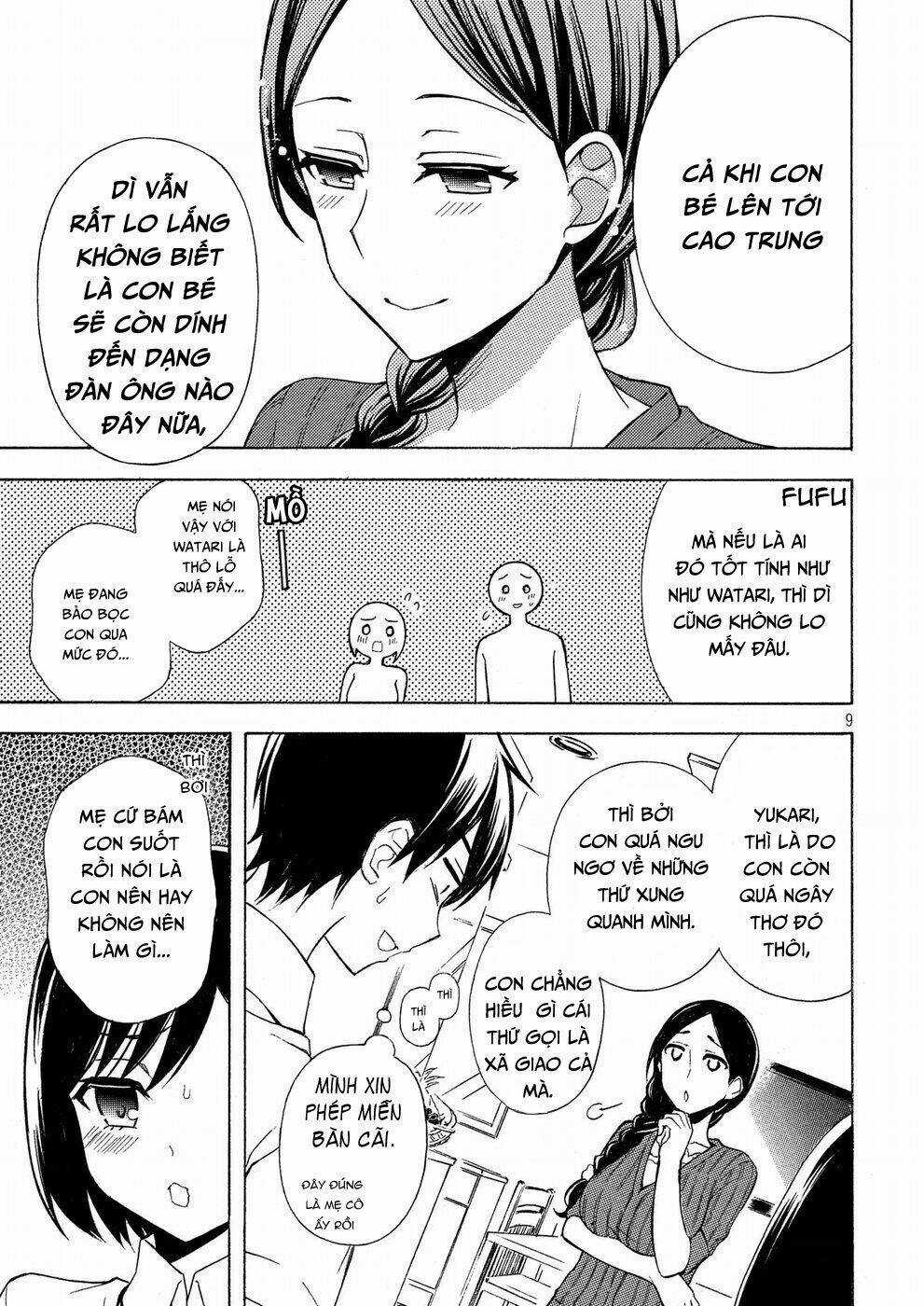 Watari-Kun No Xx Ga Houkai Sunzen Chapter 37 trang 9