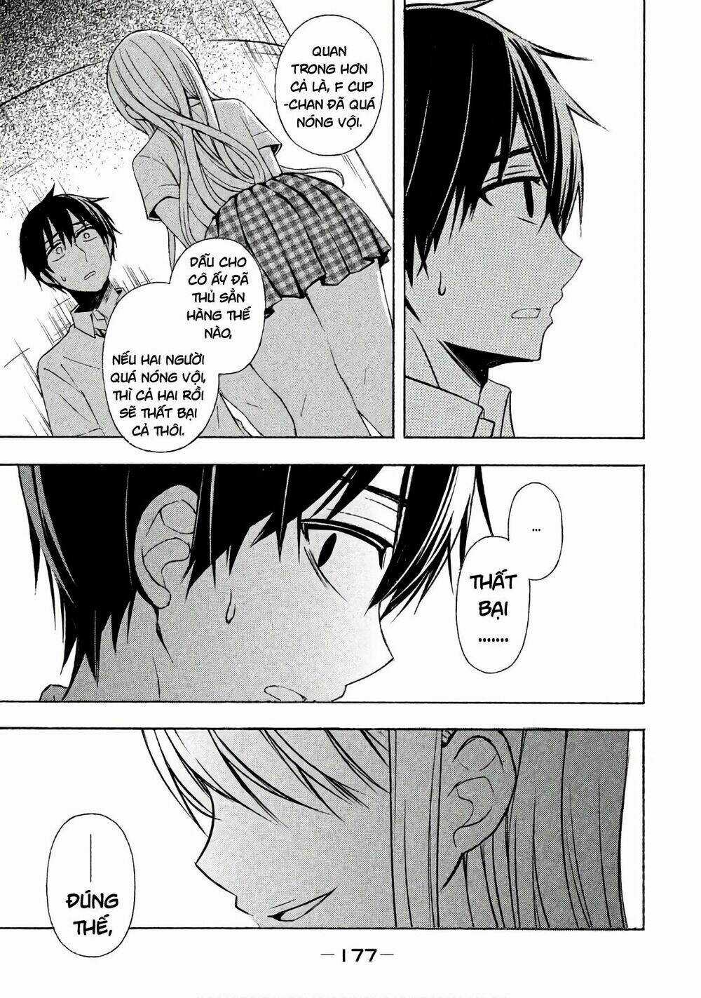 Watari-Kun No Xx Ga Houkai Sunzen Chapter 38 trang 15