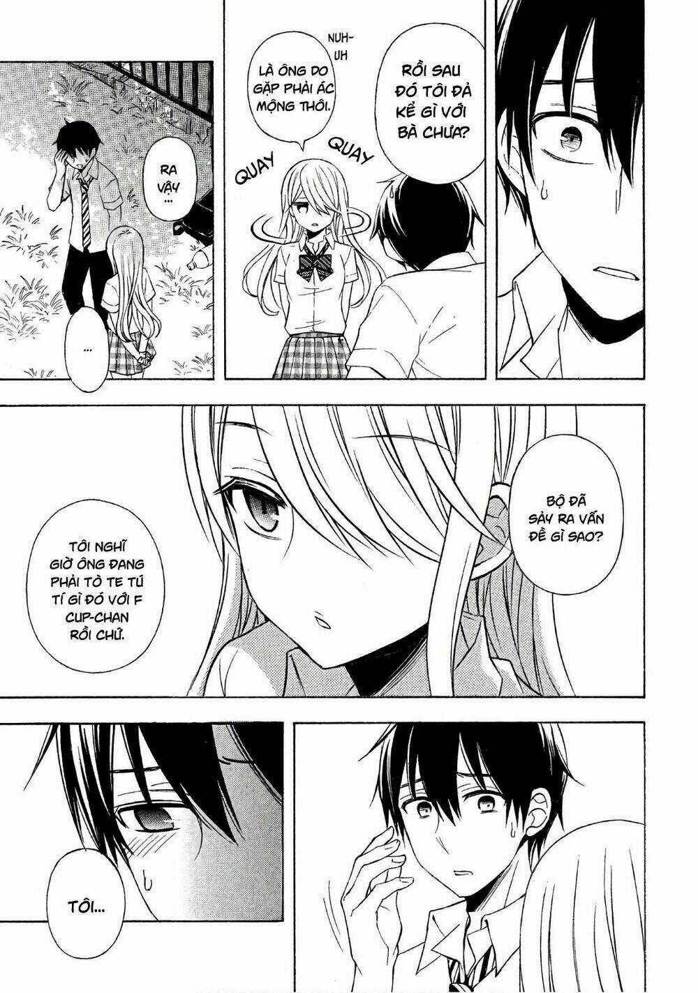 Watari-Kun No Xx Ga Houkai Sunzen Chapter 38 trang 23