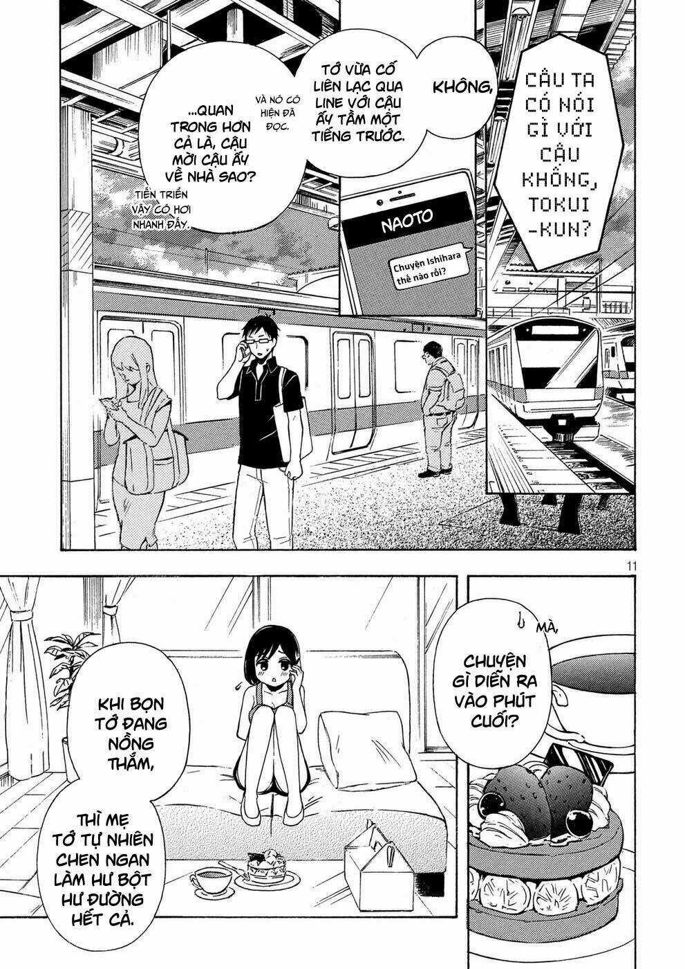 Watari-Kun No Xx Ga Houkai Sunzen Chapter 39 trang 11